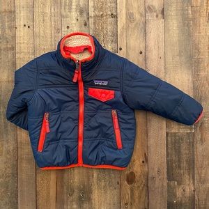 Patagonia kids reversible jacket.